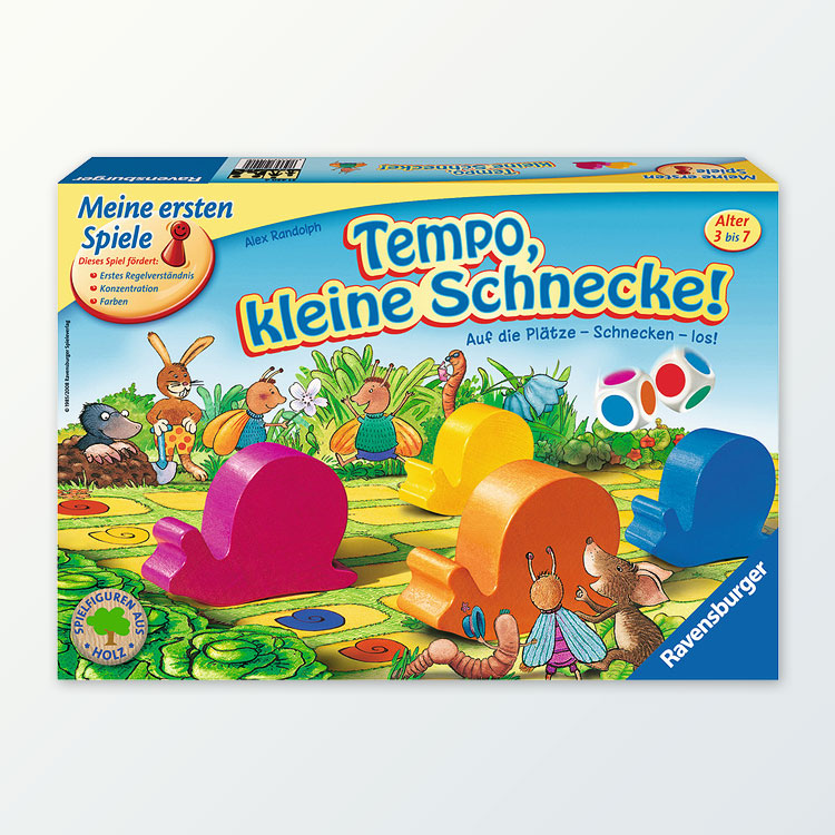 Spiel <br />„Tempo, kleine Schnecke“