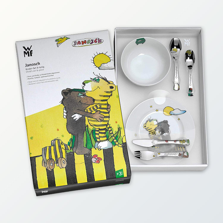 WMF Kinder&shy;geschirr &shy;mit &shy;Besteck